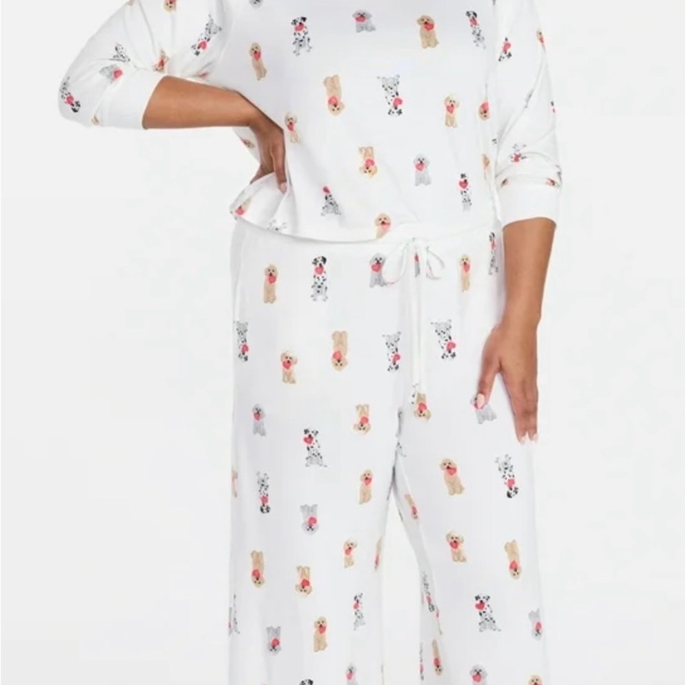 Women's Valentine’s Dog Pajama Pants